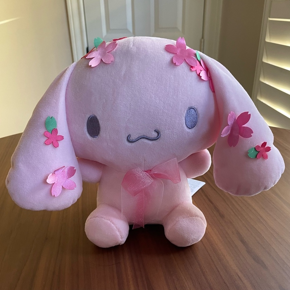 NWT Cinnamoroll Plush Pink Sakura Blossom